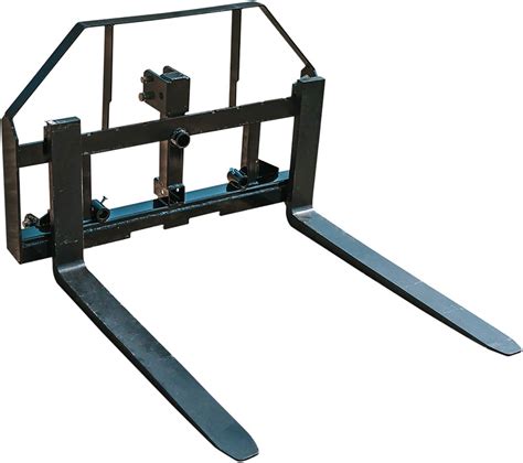 Buy Titan Attachments 36" Pallet Fork Hay Frame Attachment with Rack, Receiver Hitch Online at ...