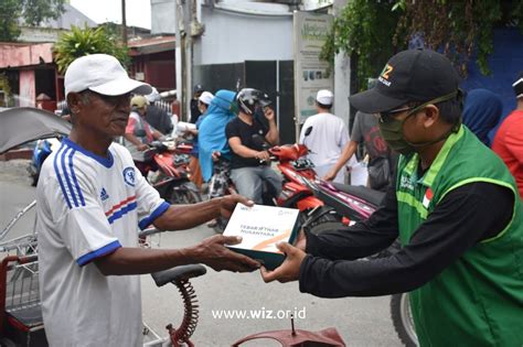 Kolaborasi Laznas Wiz Dan Muslimah Wahdah Tebar Buka Puasa Ke