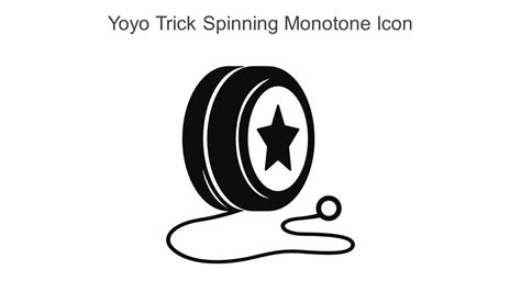 Yoyo Trick Spinning Monotone Icon In Powerpoint Pptx Png And Editable Eps Format