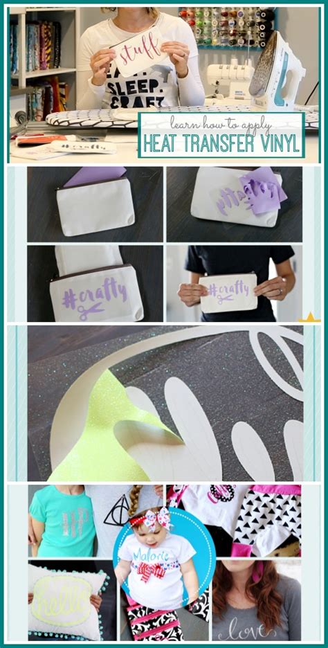 Heat Transfer Vinyl Video Tutorial Sugar Bee Crafts