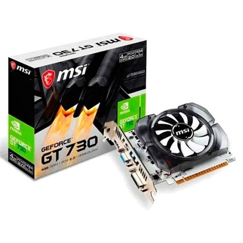 Placa De Video Msi Geforce Gt 730 2gb Ddr3 Pci E 2 0