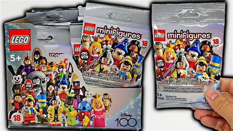 Lego Disney 100 Minifigures 40 Pack Box Opening Youtube