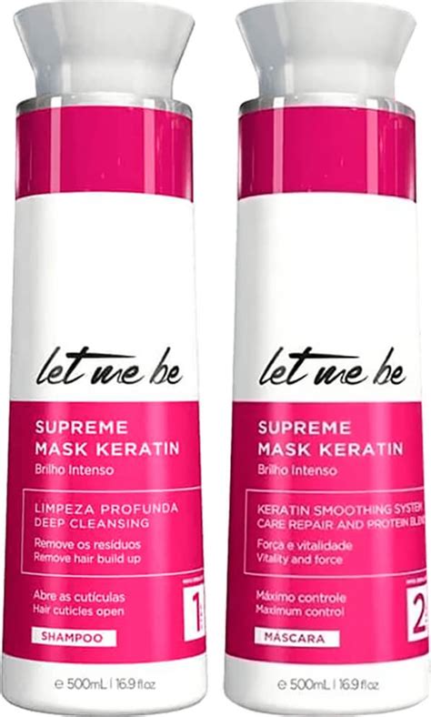 Let Me Be Supreme Kit Escova Progressiva Keratin Smoothing X Ml