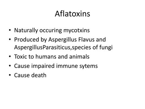 Ppt Aflatoxin Challenges In Eastern And Southern Africa Powerpoint