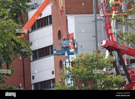 Anfield Stadium Expansion Stock Photo - Alamy