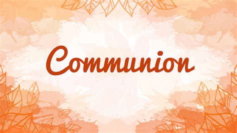 Fall Service Bundle (Communion) - Ministry Pass