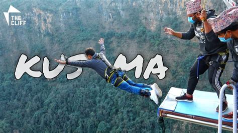 Kusma Bungee The Cliff World S Nd Highest Bungee Swing Parbat