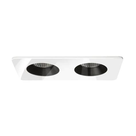 Astro Lighting Vetro Recessed Bathroom Twin Downlight In White Finish