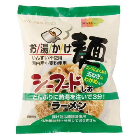 創健社 お湯かけ麺シーフードしおラーメン 73gの通販はau Pay マーケット Mmm Shop Au Pay マーケット－通販サイト