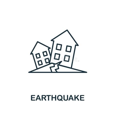 Earthquake Infographics Elements Stock Vector Illustration Of