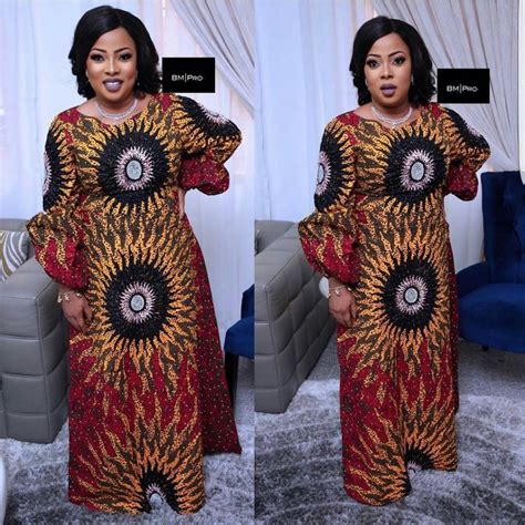 Check Out This Lovely Ankara Long Gown Styles Dezango Fashion Zone