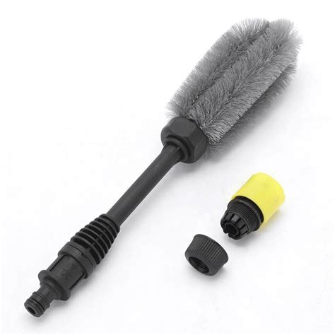 Heavy Duty Alloy Wheel Cleaner Brush Soft Bristles For Tough Cleaning