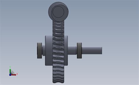 2 Solidworks蜗轮蜗杆 Solidworks 2012 模型图纸下载 懒石网