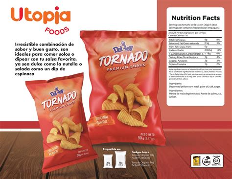 Tornado Original Flavor – Utopia Foods