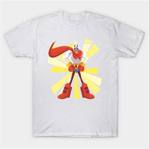 The Great Papyrus Undertale T Shirt Teepublic