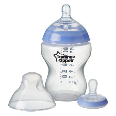 Tommee Tippee Closer To Nature Glow Bottle And Breast Like Soother