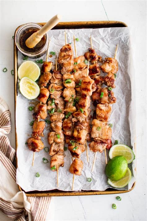 Chicken Yakitori Recipe The Forked Spoon