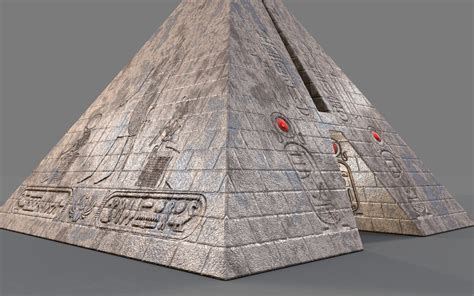 Ancient Egyptian Pyramid 3d Model CGTrader