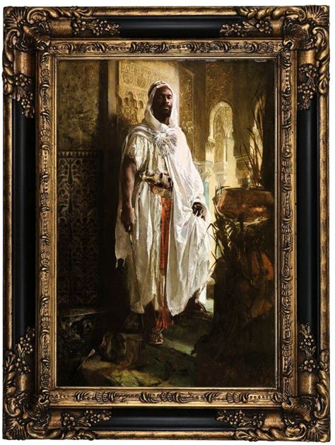 The Moorish Chief 1878 By Eduard Charlemont Painting