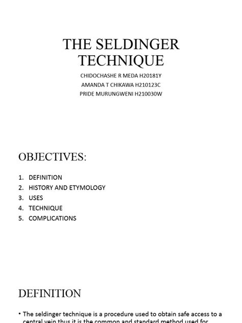 The Seldinger Technique-1 | PDF | Catheter | Angiography