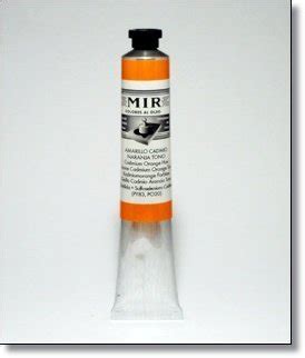 OLEO MIR 20 ML S3 08 AMARILLO CADMIO NARANJA TONO Oca Didó