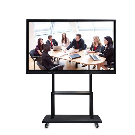 China Wall Mounted 75 Inch Lcd Interactive Touch Screen Teaching White