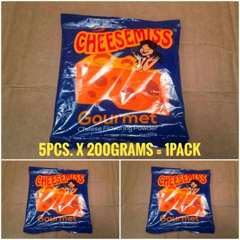 Cheesemiss Gourmet Cheese Flavoring Powder 5pcs X 200grams