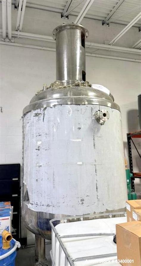 Used Ace Stainless Steel Jacketed Mix Tank Mode