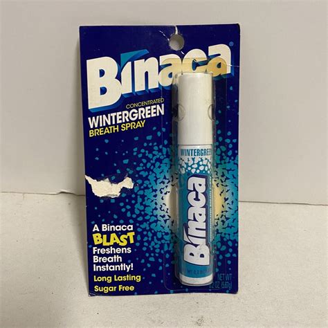 Binaca Wintergreen Breath Spray Rare Htf Collectors Item Ebay