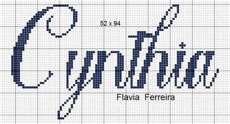 Pin De Alessandra De Almeida Ana Dacr Em Nomes Nomes Em Ponto Cruz