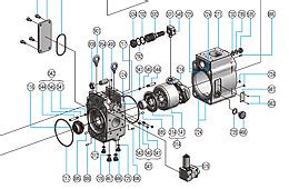 Genuine Kawasaki Hydraulic Pump Parts Hycon Australia