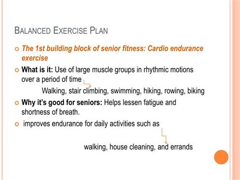 Ppt Benefits Of Physical Exercise For Senior Adults Powerpoint Presentation Id 2112649