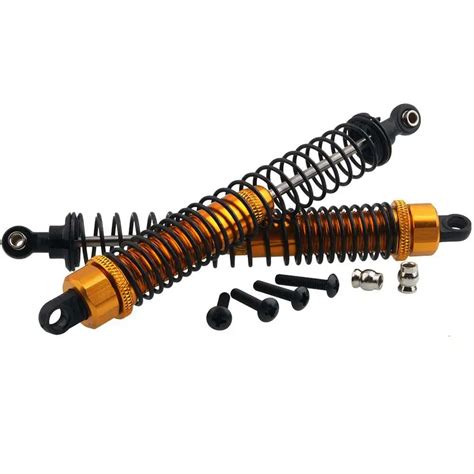 2Pcs RC Alum Rear Oil Shock Absorber 130mm K949 011 For 1 10 Scale