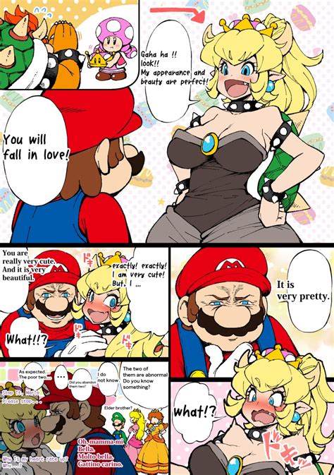 Princess Peach Mario Bowsette Luigi Princess Daisy And 2 More