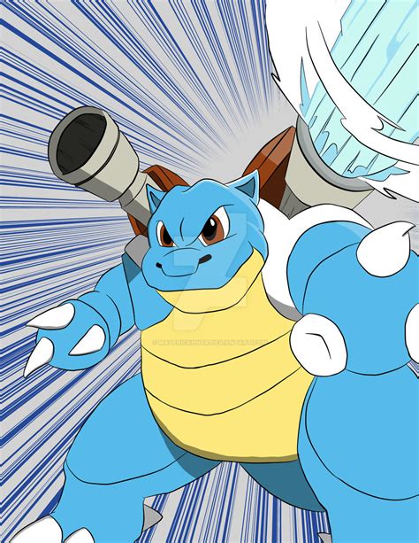 Blastoise By Maverickhntr On Deviantart