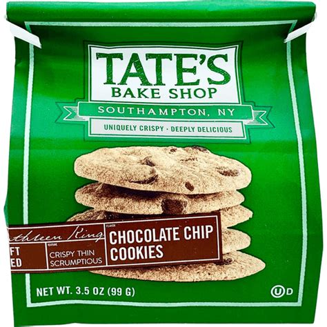 Tates Bake Shop Chocolate Chip Cookies 3 Oz Tates Bake Shop