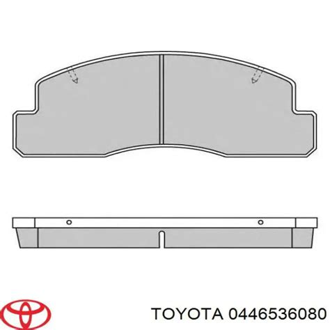 0446536080 Toyota Pastillas De Freno Delanteras Comprar Barato