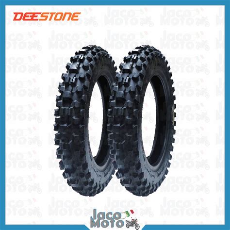 2 Copertoni Gomme Pneumatici 3 00 12 MINI MOTO CROSS TASSELLATI 4PR 41M