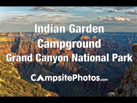 Indian Garden Campsite Grand Canyon Fasci Garden