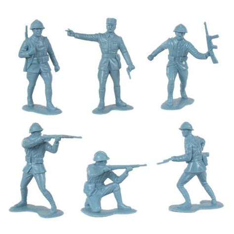 Cts Marx 132nd Scale World War Ii Plastic French Soldiers Set 145