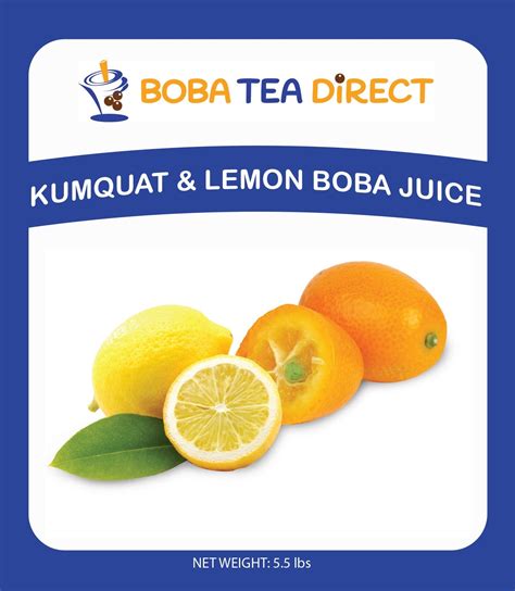 Boba Tea Direct Kumquat Lemon Syrup