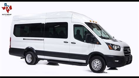 2020 Ford Transit 350 15 Passenger Van Xl Extended Length High Roof Dually 3 5l V6 Auto For