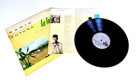 RADIO FUTURA La Ley Del Desierto La Ley Del Mar LP Album Inserts