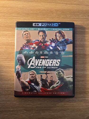 Avengers Age Of Ultron K Ultra Hd Blu Ray Combined Shipping