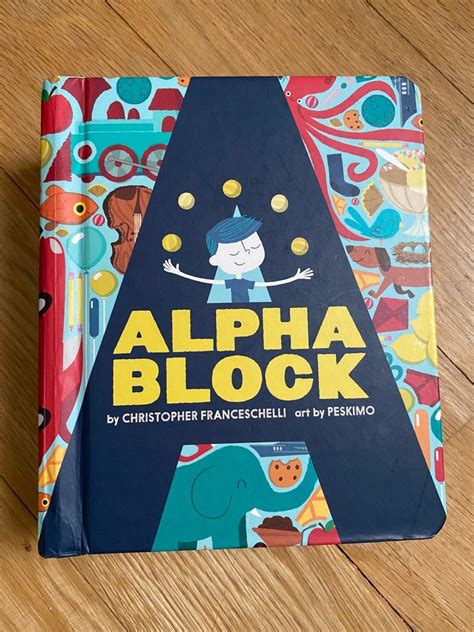 Alphablock Book (Introducing the alphabet to toddlers and preschoolers ...