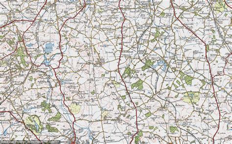 Historic Ordnance Survey Map Of Birch Acre 1919