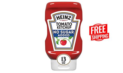 Heinz Tomato Ketchup No Sugar Added 369g X 3 Lazada Singapore