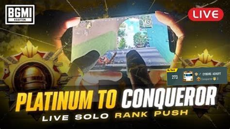 Solo Fpp Rank Push Live Day 13 Solo Fpp Conqueror Tips And Tricks