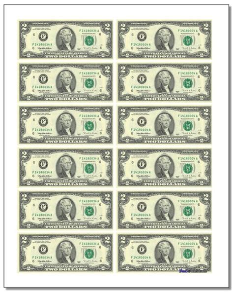 Free Money Printables