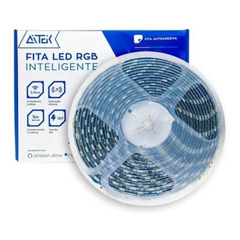 FITA DE LED RGB SMART INTERAÇÃO RÍTMICA 5M AITEK ALPHA 400